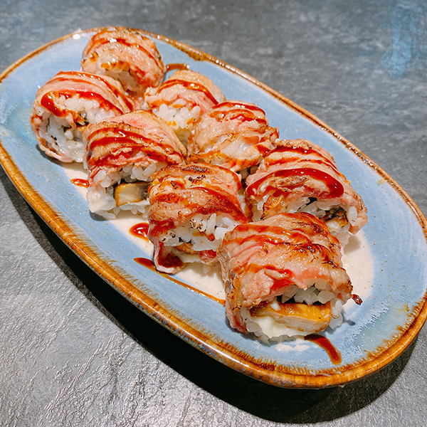 Uramaki de Ternera y Champiñones